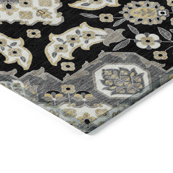Addison Chantille ACN1853 Black Rug