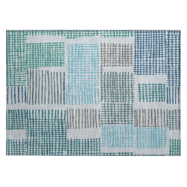 Addison Chantille ACN1975 Aqua Rug
