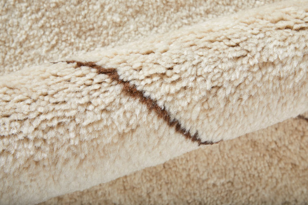 Feizy Agape 69H7F Ivory Brown Area Rug