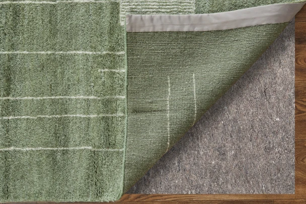 Feizy Agape 69HBF Green Ivory Area Rug