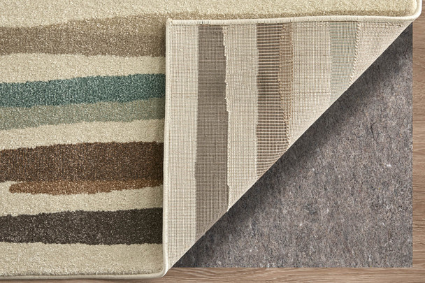 Feizy Eden 39QXF Ivory Brown Blue Area Rug
