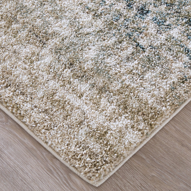 Feizy Richmond 39R5F Ivory Blue Green Area Rug
