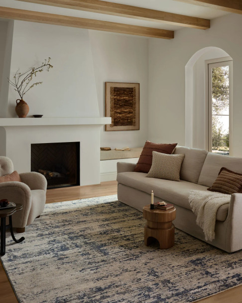 Loloi Nellie NEL-05 Dove Blue Rug