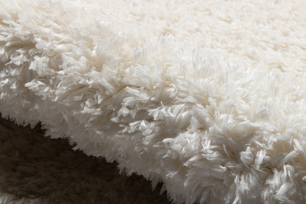 Momeni Novogratz Nola Shag NS-01 White Rug