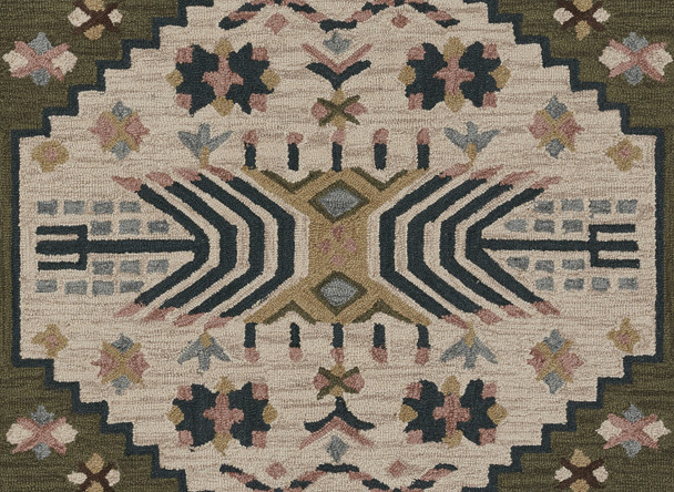 Momeni Tahoe TA-50 Green Rug