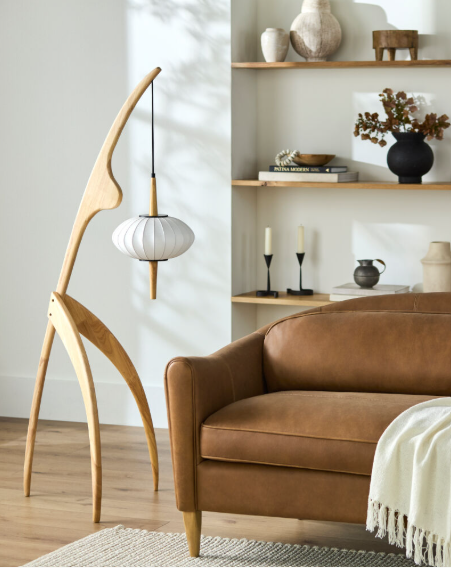Surya Niamey NMY-001 Accent Floor Lamp