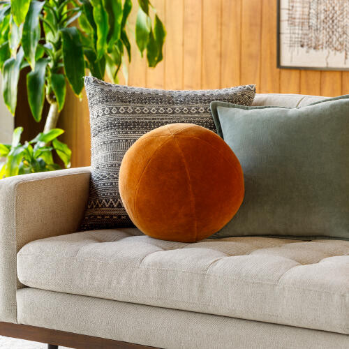 Surya Bola LOB-003 Accent Pillow
