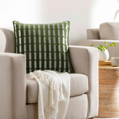 Surya Connecticut CIU-008 Accent Pillow
