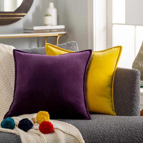 Surya Cotton Velvet CV-006 Accent Pillow