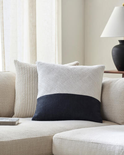 Surya Loomed Luxe LOX-003 Accent Pillow