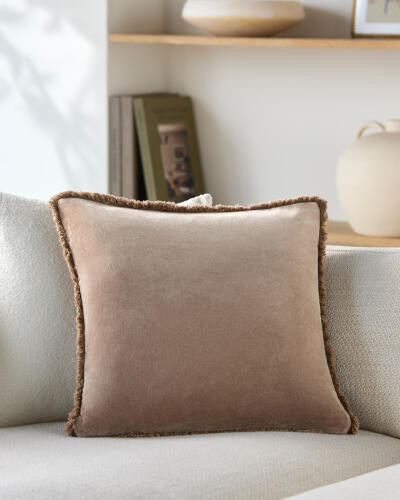Surya Washed Cotton Velvet WCV-009 Accent Pillow
