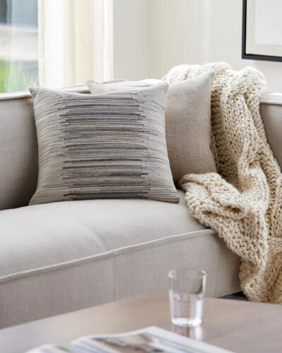 Surya Zander ZND-002 Accent Pillow