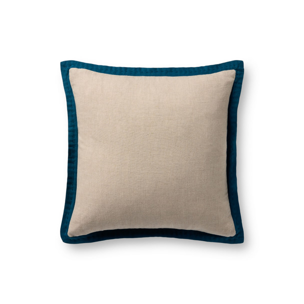 Loloi PLL0197 Natural / Blue Pillow