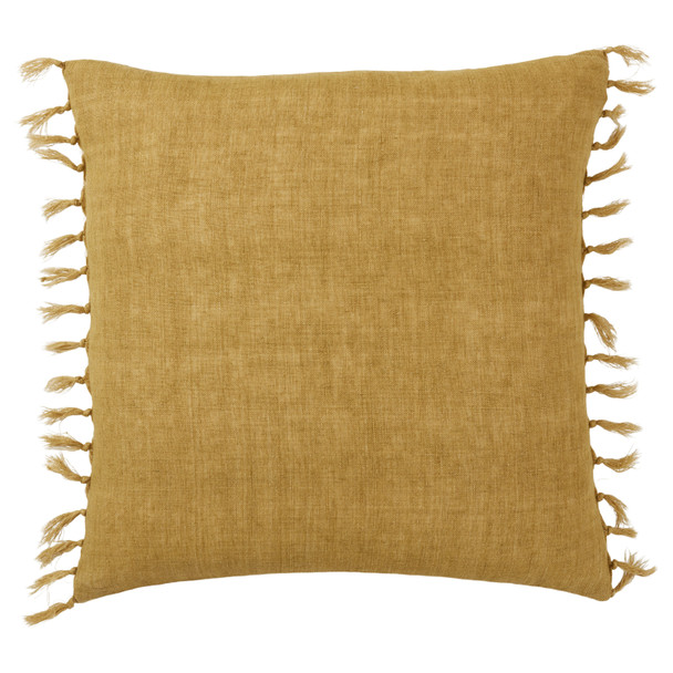 Jaipur Living Majere JEM02 Handmade Solid Citron Pillow