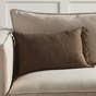 Jaipur Living Majere JEM05 Handmade Solid Brown Lumbar Pillow