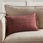Jaipur Living Majere JEM06 Handmade Solid Rose Lumbar Pillow