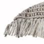 Jaipur Living Mellah AGO22 Handmade Solid Taupe And Gray Lumbar Pillow