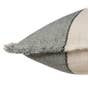 Jaipur Living Morrigan TAN18 Handmade Striped Gray Pillow