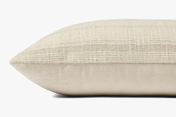 Loloi Joshua PAR0006 Ivory Grey Pillow