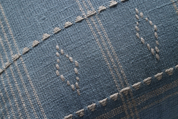 Loloi Lina PAR0016 Blue Slate Pillow