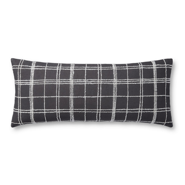 Loloi Bernadette PJS0012 Graphite Ivory Pillow