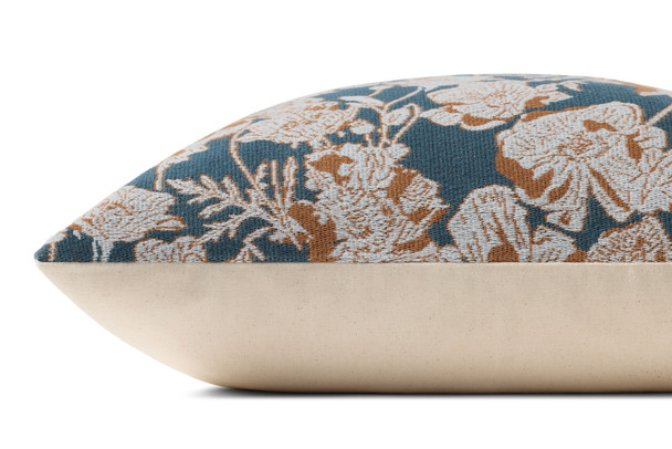 Loloi Matilda PCJ0031 Blue Orange Pillow