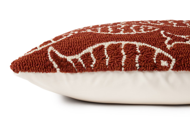 Loloi Pillows P0908 Red Pillow