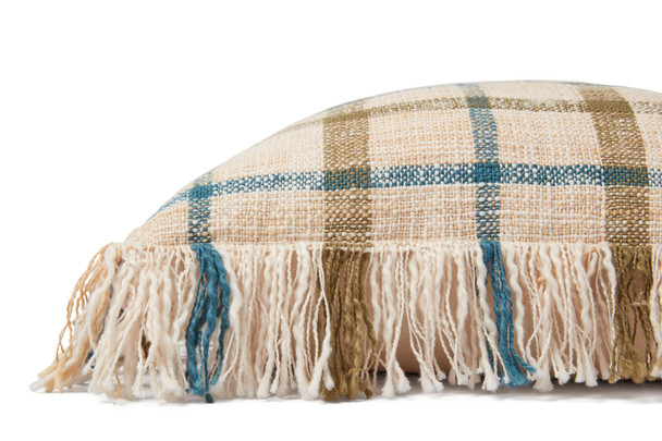 Loloi Pillows P0940 Natural Multi Pillow