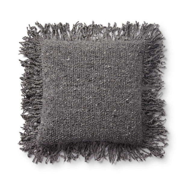 Loloi Pillows PLL0033 Charcoal Pillow