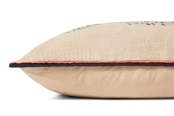 Loloi Pillows PLL0054 Ivory Black Pillow