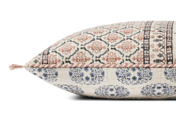 Loloi Pillows PLL0115 Pink Multi Pillow