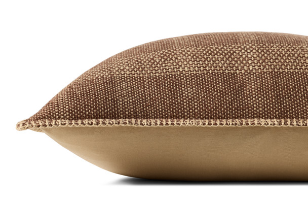 Loloi PLL0132 Brown Tan Pillow