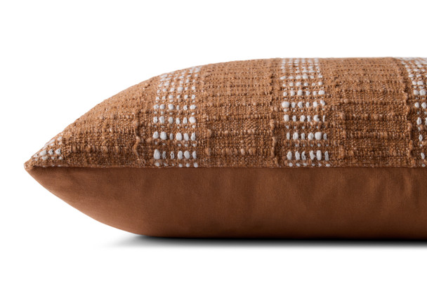 Loloi PLL0135 Rust Ivory Pillow