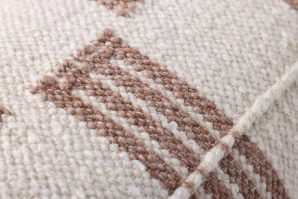 Loloi PLL0136 Brown Ivory Pillow