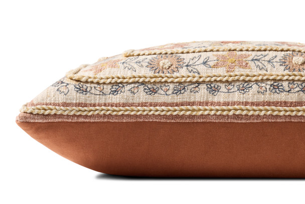 Loloi PLL0158 Red Multi Pillow