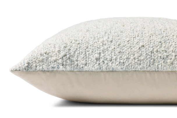 Loloi PLL0192 Ivory Blue Pillow
