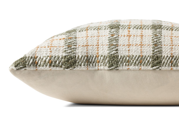 Loloi Walter PCJ0027 Green Ivory Pillow