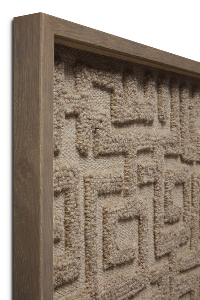 Loloi Mythus MYTHU Beige Ivory Wall Art