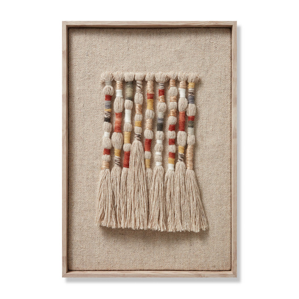 Loloi Vetiver VETIV Beige Multi Wall Art