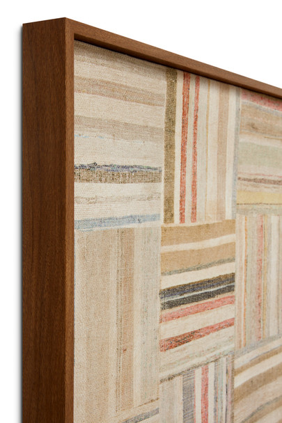 Loloi Parquet PARQU Multi Beige Wall Art