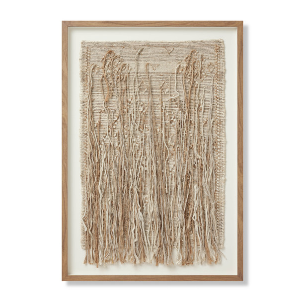 Loloi Natural Falls NATFA Beige Ivory Wall Art