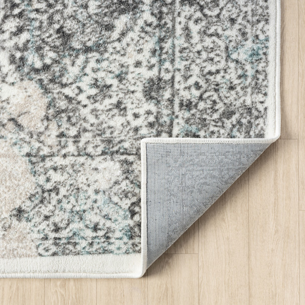 LR Home Antalya 82611 Beige Blue Rug