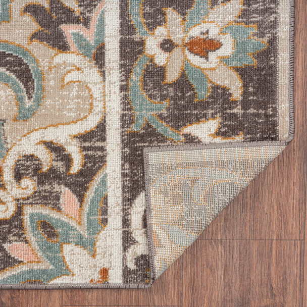 LR Home Antiquity 81461 Brown Rug