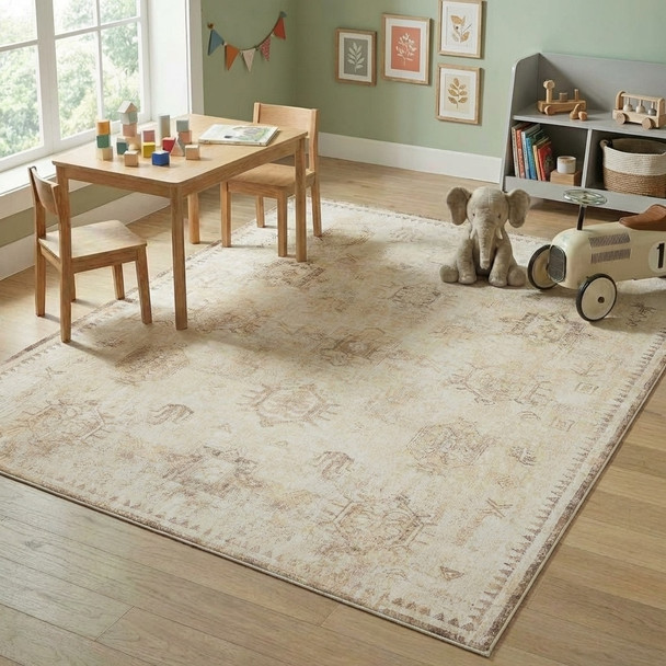 LR Home Aria 82423 Beige Rug