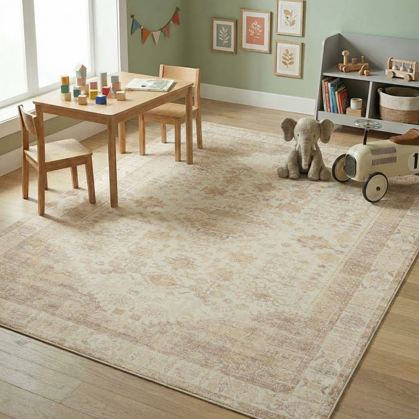 LR Home Aria 82425 Beige Rug