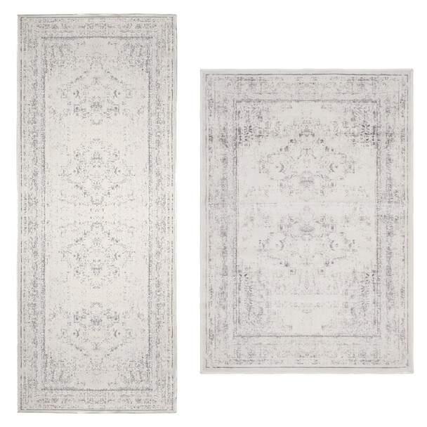 LR Home Aria 82426 Gray Rug