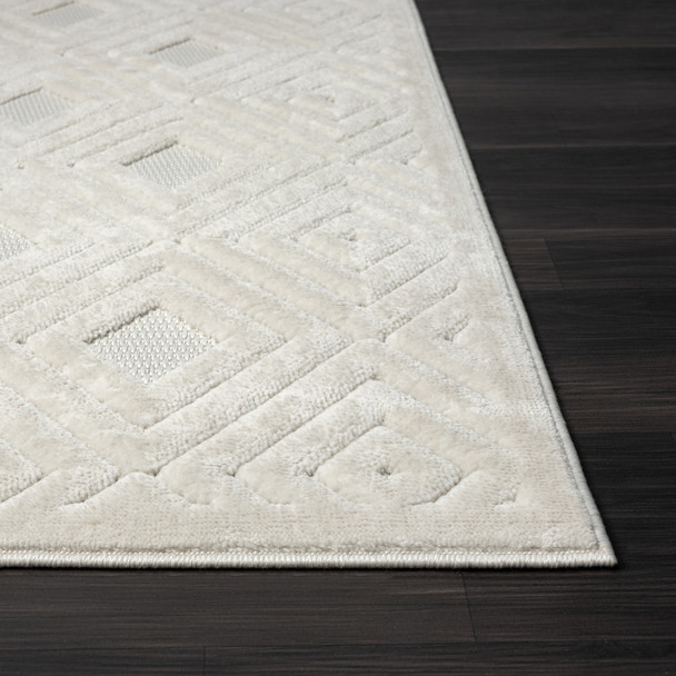 LR Home Atlas 82412 Ivory Rug