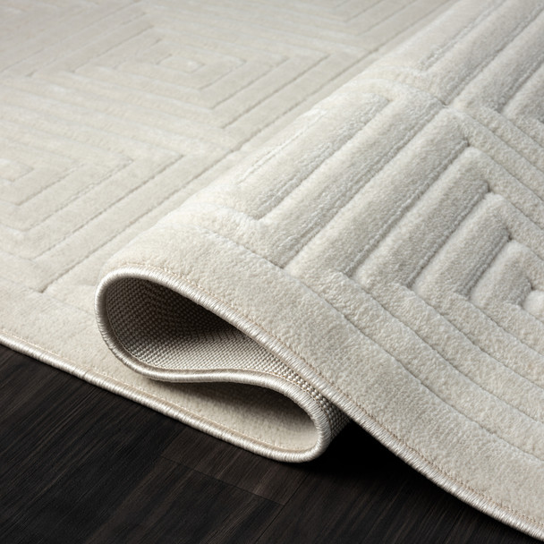LR Home Atlas 82415 Ivory Rug