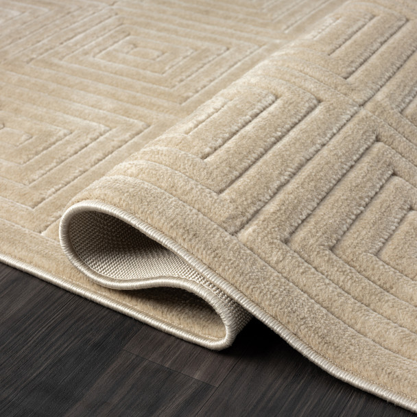 LR Home Atlas 82415 Beige Rug