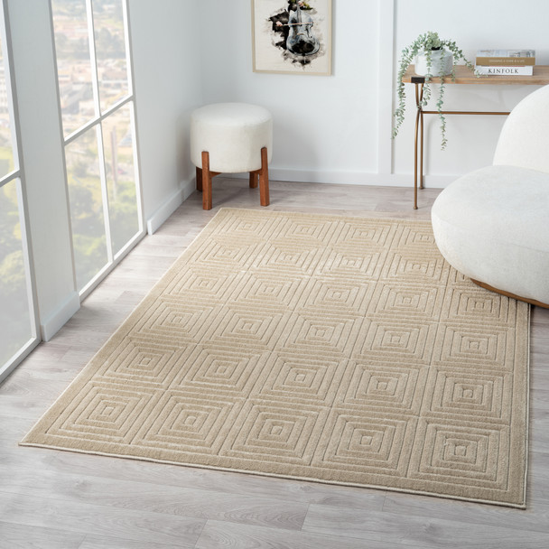 LR Home Atlas 82415 Beige Rug